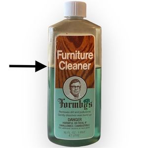 Formby’s Furniture Cleaner Used 65% Full 16 oz Remove Dirt Wax Rare Discontinued